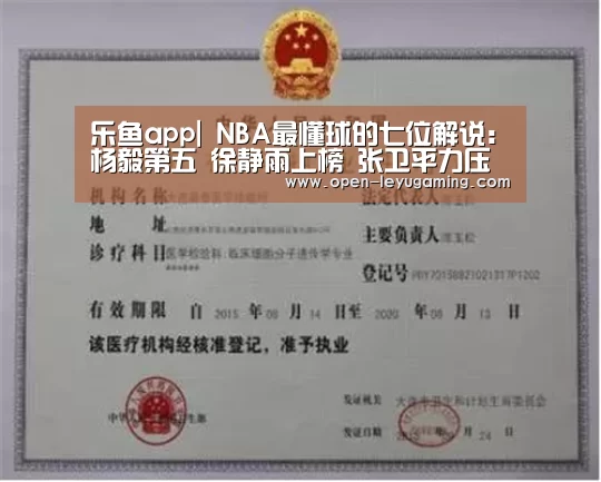 乐鱼app|
NBA最懂球的七位解说:杨